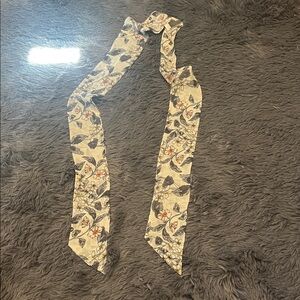 Floral Patterned Scarf